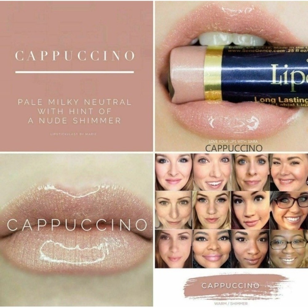 LipSense Cappuccino Long Lasting Liquid Lip Color Full Size New‎ & Sealed